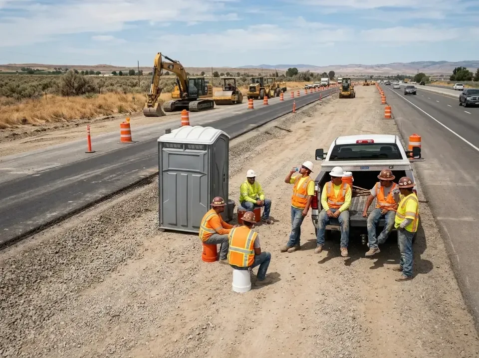 highway-road-construction-crew-007 — frequently asked questions, Porta Potty and Restroom Rentals in Crossett, AR
